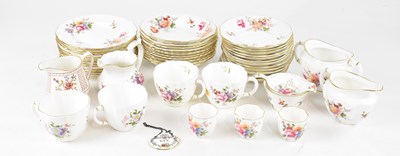 Lot 1653 - ROYAL CROWN DERBY; a part tea/dinner service...