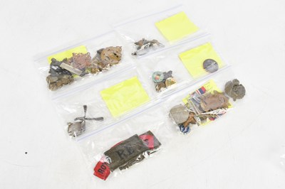 Lot 2459 - A collection of badges and patches including...