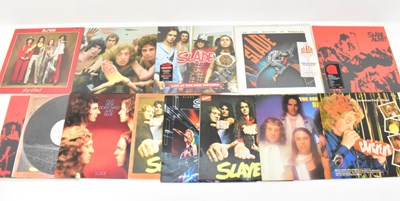 Lot 510 - SLADE; thirteen albums and 12 inch singles...
