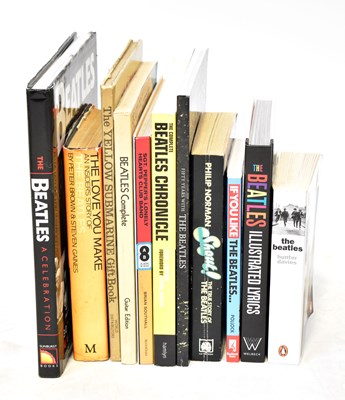 Lot 398 - THE BEATLES; eleven books comprising 'The...