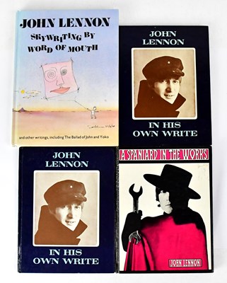 Lot 401 - JOHN LENNON; four hardback books comprising 'A...