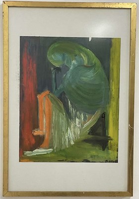 Lot 309 - UNATTRIBUTED; oil on canvas laid on a board,...