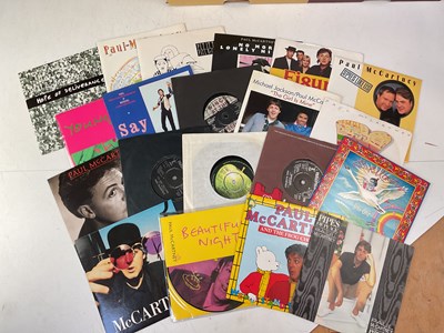 Lot 481 - PAUL MCCARTNEY; singles including 'Only Love...