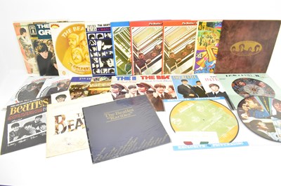 Lot 457 - THE BEATLES; twenty-three records including...