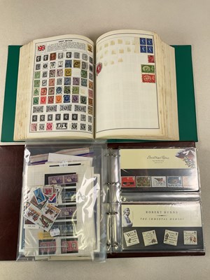 Lot 336 - A well filled comprehensive stamp album,...