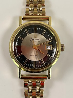 Lot 612 - OMEGA; a lady's vintage automatic De Ville...