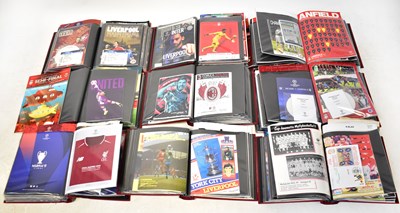 Lot 805 - LIVERPOOL FOOTBALL CLUB; nine albums...