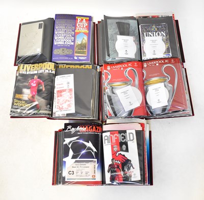 Lot 803 - LIVERPOOL FOOTBALL CLUB; five albums...