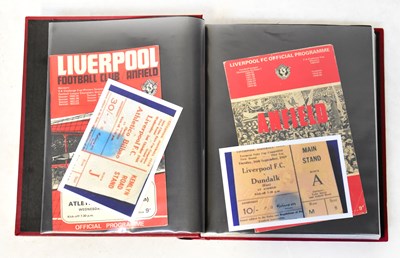 Lot 808 - LIVERPOOL FOOTBALL CLUB; various vintage...