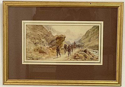 Lot 287 - PIERRE COMBA (French 1859-1934); watercolour,...