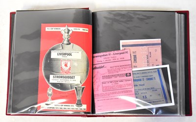 Lot 811 - LIVERPOOL FOOTBALL CLUB; a variety of vintage...
