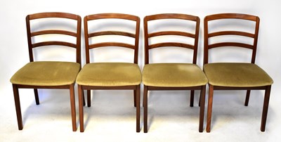 Lot 13 - G-PLAN; a set of four c.1960s teak dining...