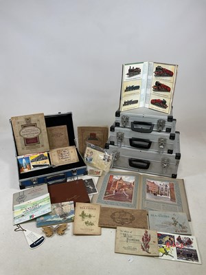 Lot 80 - A collection of cigarette cards, together with...