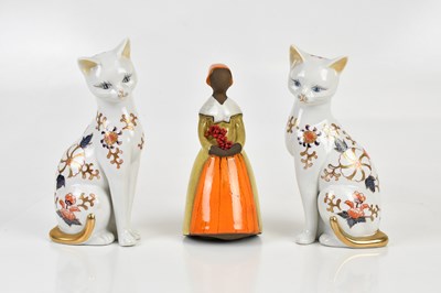 Lot 1577 - JIE GANTOFTA; a Swedish ceramic art pottery...