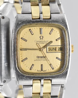 Lot 609 - OMEGA; a 1970s gentleman's Constellation...