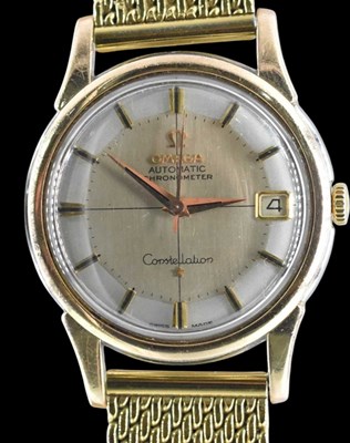 Lot 419 - OMEGA; a gentleman's vintage automatic...