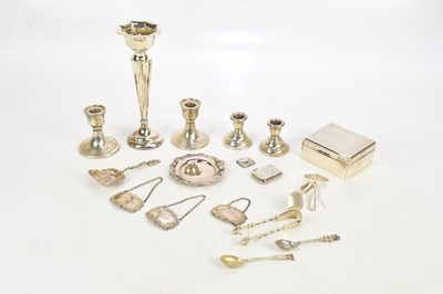 Lot 1236 - LOWE & SON; a late Victorian hallmarked silver...