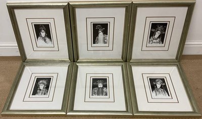 Lot 26 - 20TH CENTURY CHINESE SCHOOL; a set of six...