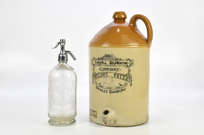 Lot 2330 - A Taylors Patent Save-All Self-Venting tap jar,...