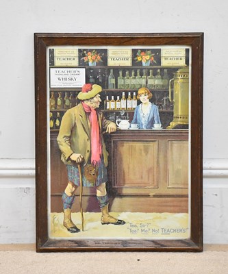Lot 2278 - TEACHER'S HIGHLAND CREAM WHISKY; an original...