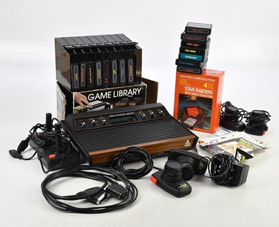 Lot 2488 - ATARI; a boxed Amstrad computer, with various...