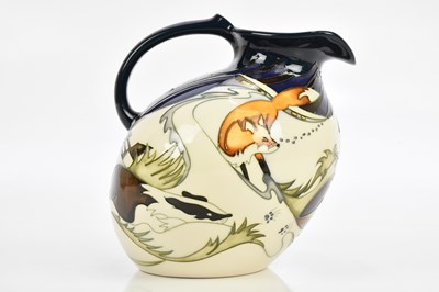 Lot 1700 - KERRI GOODWIN FOR MOORCROFT; a flatback jug,...