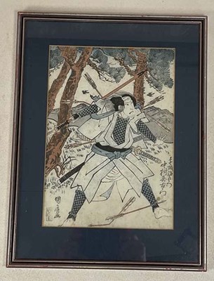 Lot 233 - AFTER KUNIHIRO; a Tenki published Osaka print,...