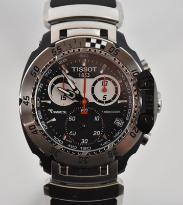 Lot 589 - TISSOT; a T-Race Moto GP 2009 gentleman's...