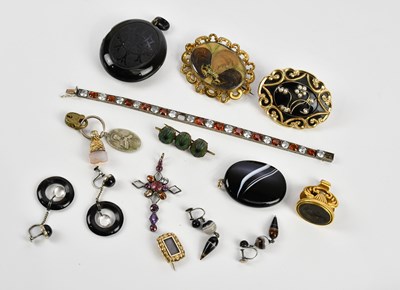 Lot 417 - A collection of Victorian and later costume...
