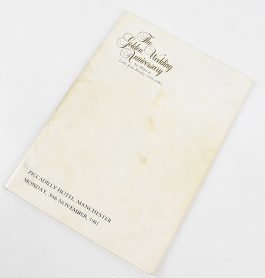 Lot 2469 - A signed Sir Matt & Lady Jean Busby golden...