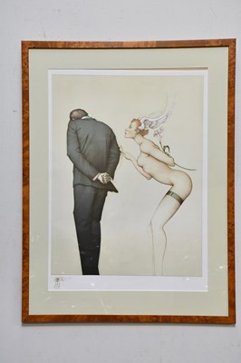 Lot 1882 - MICHAEL PARKES (American); a pencil signed...