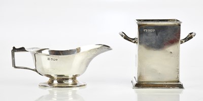 Lot 1333 - FRANK COBB & CO LTD; a George VI hallmarked...