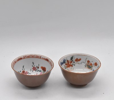 Lot 32 - A pair of 19th century Chinese café au lait...