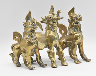 Lot 52 - Three 19th century Sino-Tibetan 'jewel'...