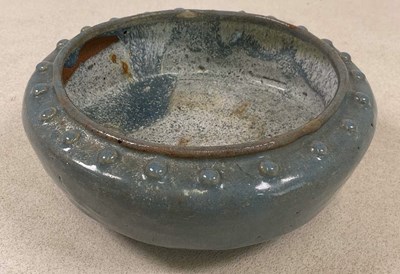 Lot 15 - A Chinese robin's egg glazed bowl of archaic...