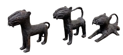 Lot 834 - A set of three late 19th/early 20th century...
