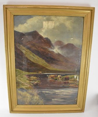 Lot 205 - HENRY HADFIELD CUBLEY (1858-1934); oil on...