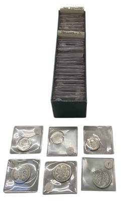 Lot 1706 - A collection of thirty florins and two two...