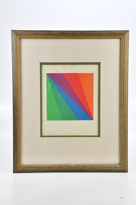 Lot 1885 - MAX BILL; a pencil signed print, 'The Letter N'...