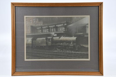 Lot 1895 - MARTIN DOBSON (born 1947); pastel, 'Station...