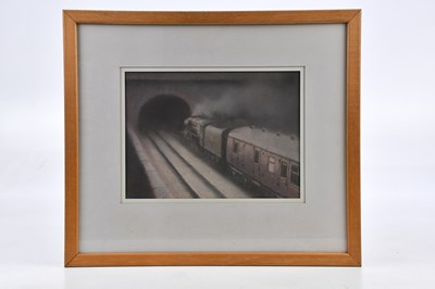 Lot 1899 - MARTIN DOBSON (born 1947); pastel, 'Tunnel...