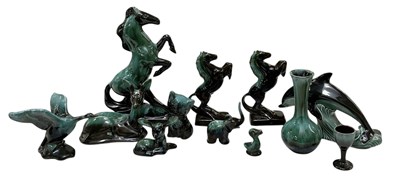 Lot 651 - BLUE MOUNTAIN POTTERY; eleven glazed pottery...
