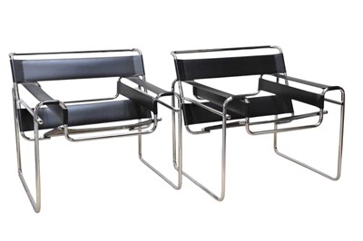 Lot 2001 - AFTER MARCEL BREUER FOR LE CORBUSIER; a pair...