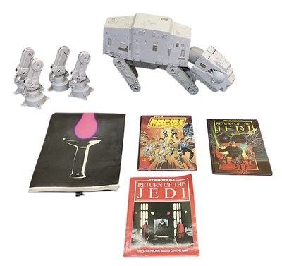 Lot 591 - STAR WARS; a large model 'AT-AT', height...