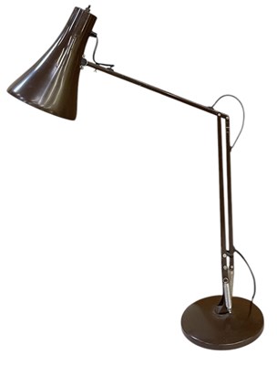 Lot 120 - An early 20th century brown painted Anglepoise...