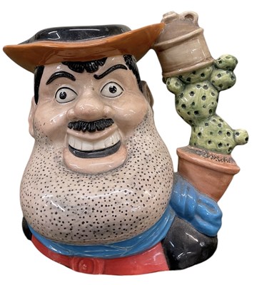 Lot 685 - ROYAL DOULTON; a large character jug,...