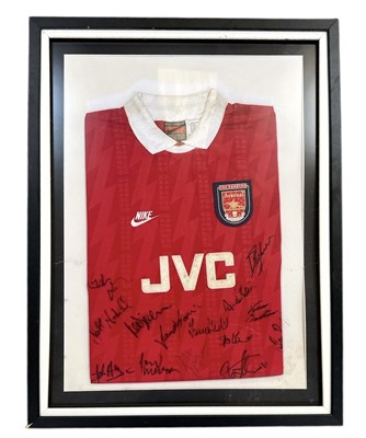 Lot 471 - A 1995-1996 season Arsenal signed football...