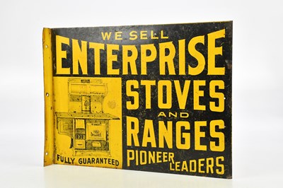 Lot 2279 - ENTERPRISE; a vintage advertising double sided...