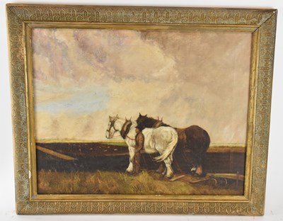 Lot 290 - UNATTRIBUTED; an early 20th century oil on...