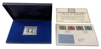 Lot 1728 - DANBURY MINT LTD; a cased proof 'The Post...